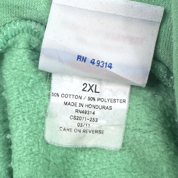 Vintage Champion Paul Smith’s College Drawstring Hoodie - Size XXL - Picture 6 of 6